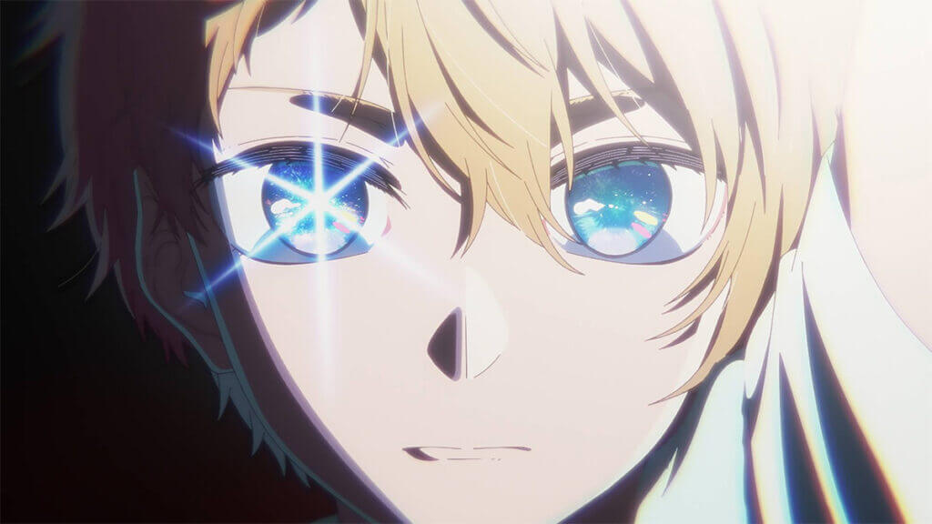 Aqua Hoshino em cena do episódio 1