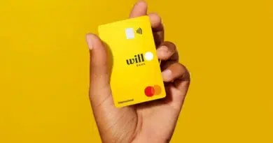 Ilustração do antigo banco digital Will Bank com cores da marca