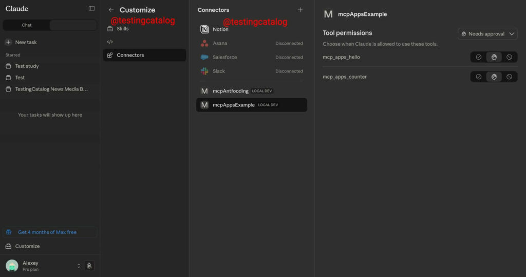 Nova aba Commands no painel Customize do Claude Code