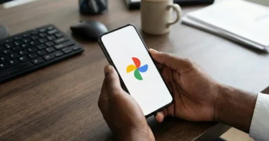 Imagem gerada pelo Gemini do Google Fotos com nova interface de agendamento de backup
