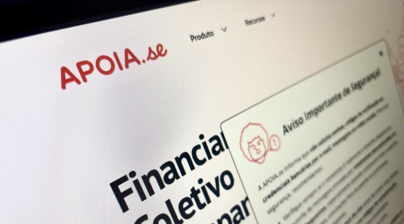 Imagem ilustrativa do caso de vazamento de dados da plataforma APOIA.se