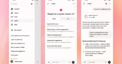 OpenAI ChatGPT Health interface - aplicativo de saúde digital da OpenAI