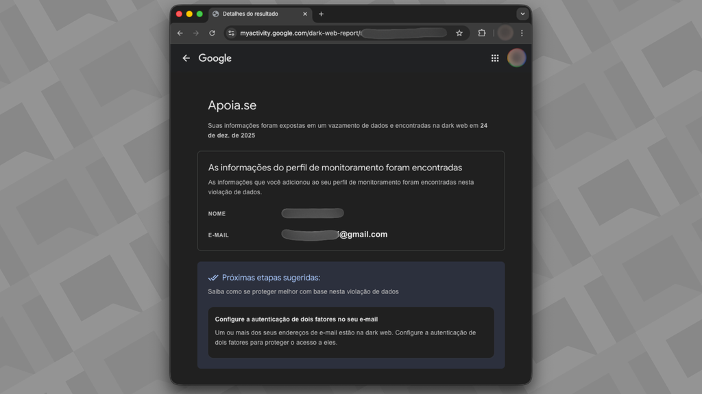 APOIA.se confirma vazamento de dados; veja como se proteger 5 i1093485
