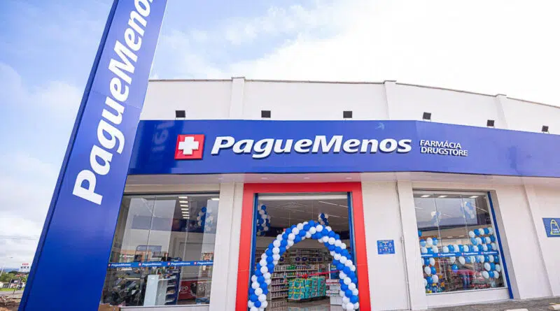 Hacker invade Pague Menos e desvia Pix de clientes 2 Fachada de uma farmácia Pague Menos em Fortaleza, imagem institucional da empresa.