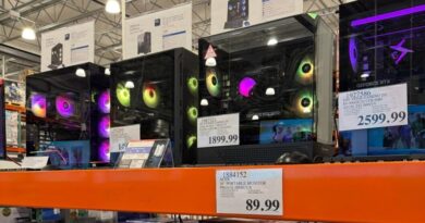 PCs sem módulos de RAM expostos na Costco