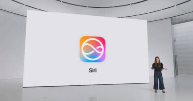 Nova Siri exibida durante a WWDC 2024, mostrando recursos de IA generativa
