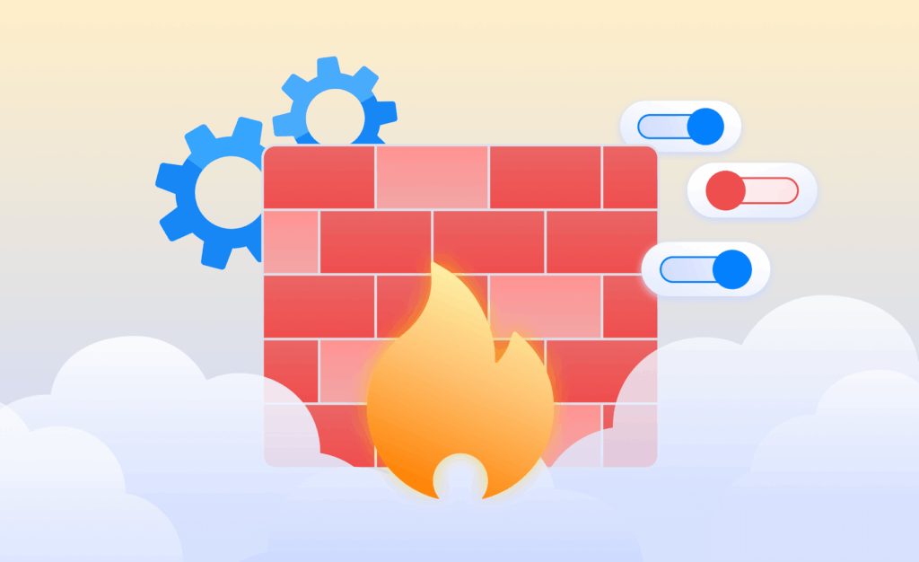 Interface do Samsung Knox Firewall com regras por aplicativo