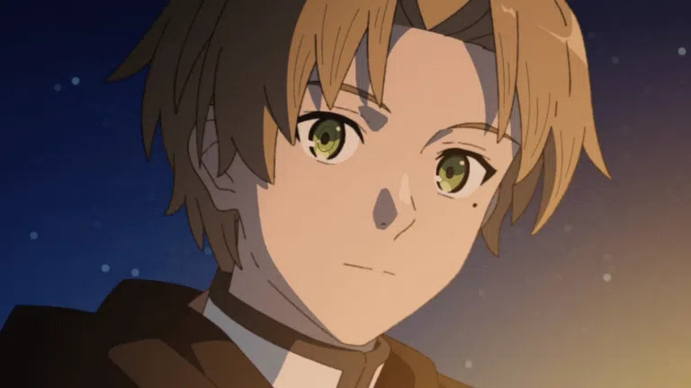 Imagem promocional da fusão entre Aniplex e EGG FIRM, destacando as produções Mushoku Tensei e DanMachi