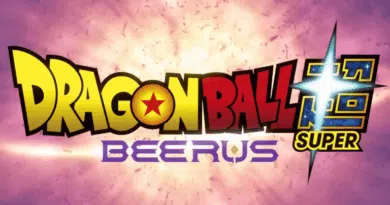 Imagem promocional do remake Dragon Ball Super Beerus mostrando Goku e o Deus da Destruição em pose de batalha