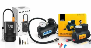 Mini compressor de ar barato: 5 opções até R$100 que valem a pena