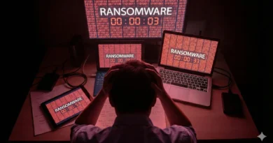 Imagem ilustrativa de ataque cibernético representando o ransomware Vect