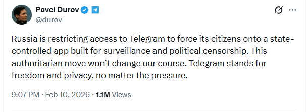 Rússia tenta bloquear WhatsApp e Telegram em nova ofensiva digital 5 Imagem representando Pavel Durov, fundador do Telegram