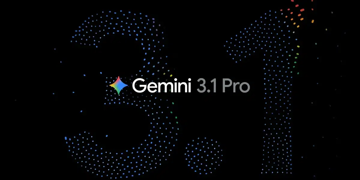 Imagem do modelo Gemini 3.1 Pro, representando avanços em inteligência artificial e raciocínio computacional.