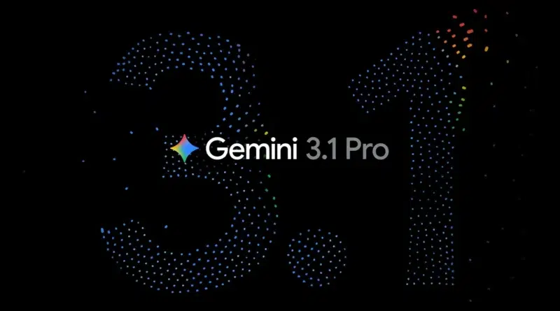 Imagem do modelo Gemini 3.1 Pro, representando avanços em inteligência artificial e raciocínio computacional.
