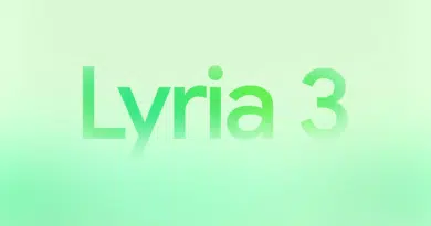 Interface do Lyria 3 mostrando IA generativa musical do Google
