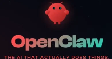 Interface do OpenClaw com destaque para o ClawHub e alertas de segurança