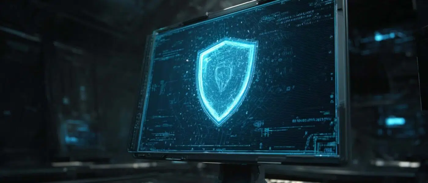 Ilustração de proteção digital simbolizando o Tirith