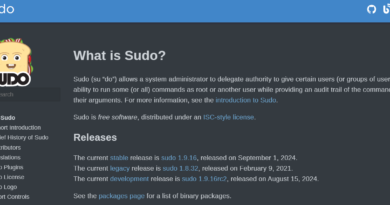 Comando sudo busca ajuda