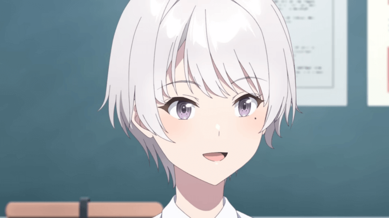 Visual oficial do Arco de Asuka Nishino do anime Chitose Is in the Ramune Bottle