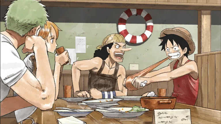 Imagem de apresentação do remake The One Piece com técnicas de animação moderna