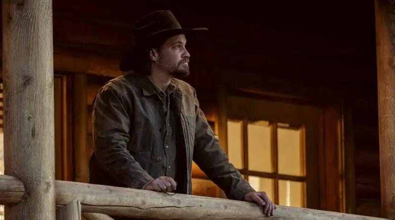 Luke Grimes como Kayce Dutton na série Marshals, da CBS