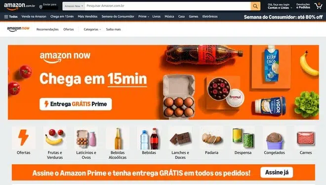 Amazon Now chega ao Brasil com entregas em até 15 minutos 3 Amazon Now Brasil: cidades atendidas