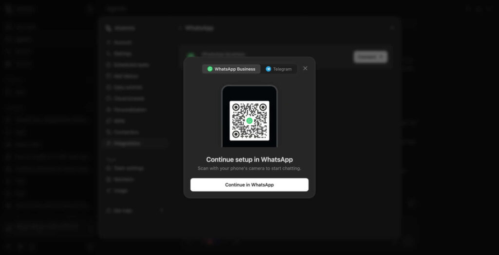 Manus AI prepara integração com WhatsApp Business para seu agente 3 Agents Manus 03 18 2026 10 37 PM 1 1 1