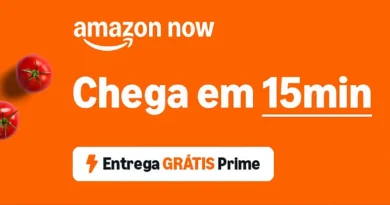 Amazon Now entrega no Brasil em até 15 minutos