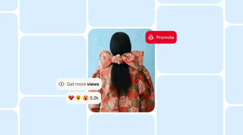 Recurso Promover um Pin do Pinterest facilita anúncios de criadores e empresas