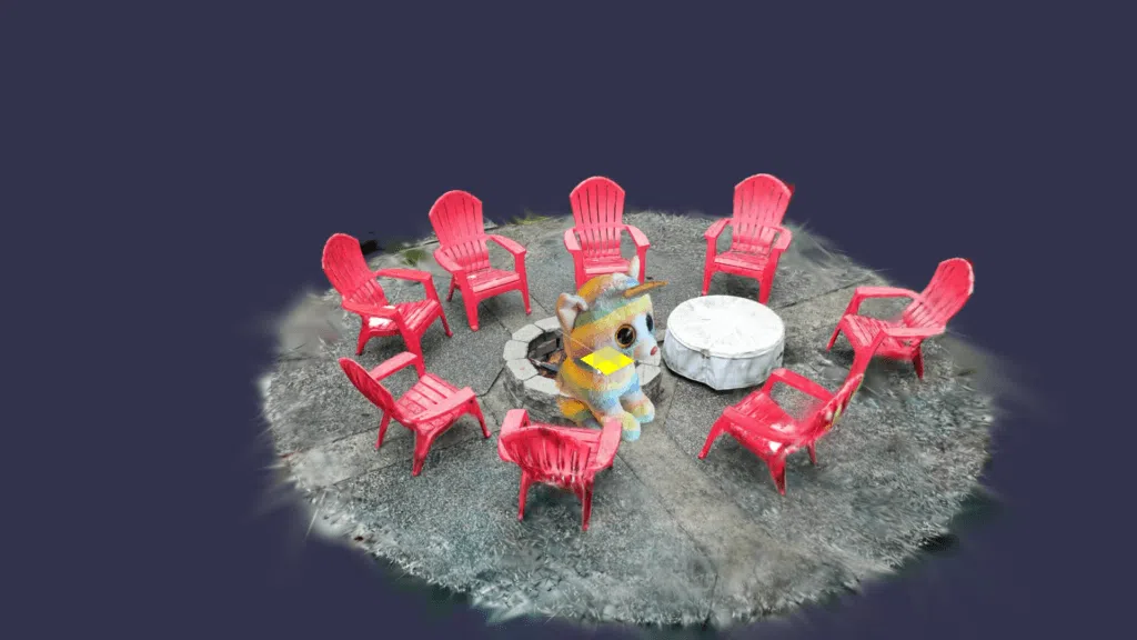 Microsoft lança Babylon.js 9.0 com grandes avanços 3D 15 Exemplo de Gaussian Splatting avançado