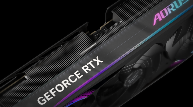 Placa de vídeo Gigabyte NVIDIA GeForce RTX com design moderno e refrigeração avançada