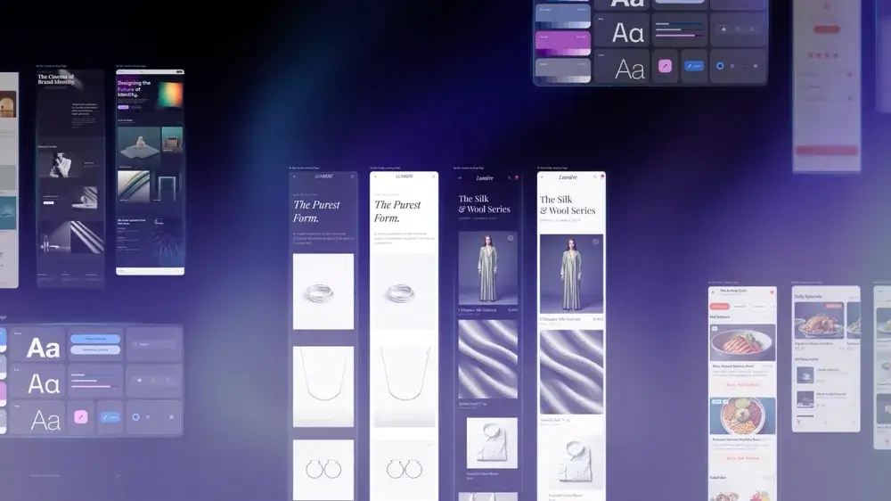 Google Stitch lança interface por voz com IA 5 Tela infinita do Google Stitch