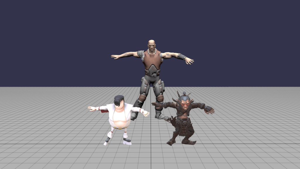 Microsoft lança Babylon.js 9.0 com grandes avanços 3D 14 Sistema de retargeting de animações