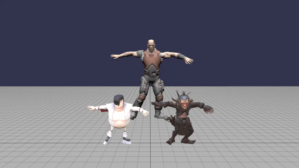 Microsoft lança Babylon.js 9.0 com grandes avanços 3D 14 Sistema de retargeting de animações