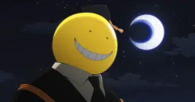 Cena do filme Assassination Classroom: Our Time com os alunos da Classe 3-E e Koro-sensei