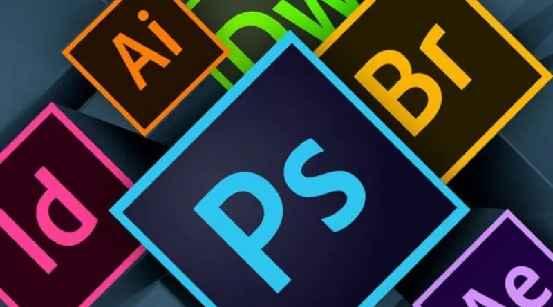 Logotipo de aplicativos do Adobe Creative Cloud