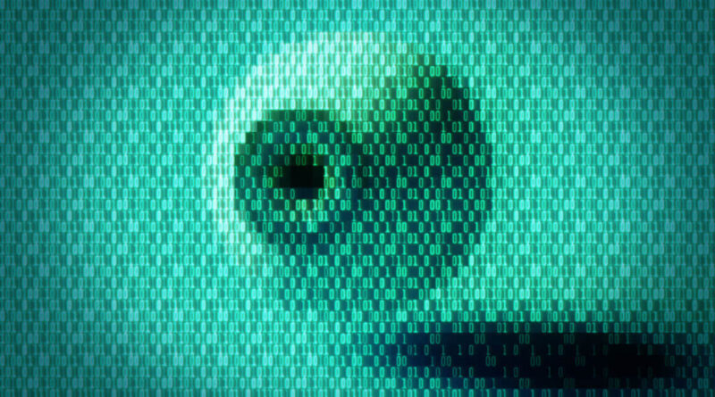 Ataque com código invisível atinge GitHub e outros repositórios 1 Ilustração de olho representando vigilância cibernética e código invisível usado em ataque ao GitHub