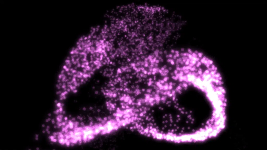 Microsoft lança Babylon.js 9.0 com grandes avanços 3D 12 Partículas controladas por mapa de fluxo