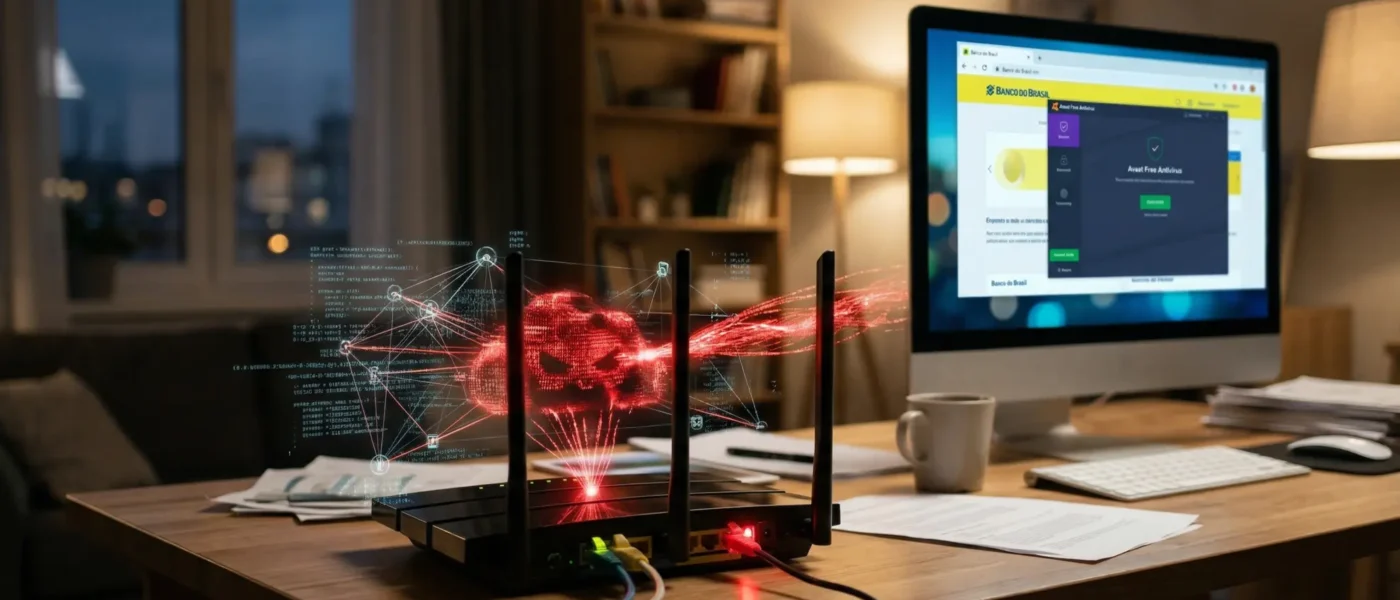 O Elo Mais Fraco: Por Que Hackers Preferem Atacar Seu Roteador em Vez do Seu PC?