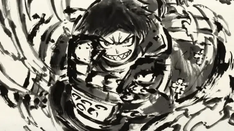 Cena do episódio final de Fire Force com Shinra Kusakabe