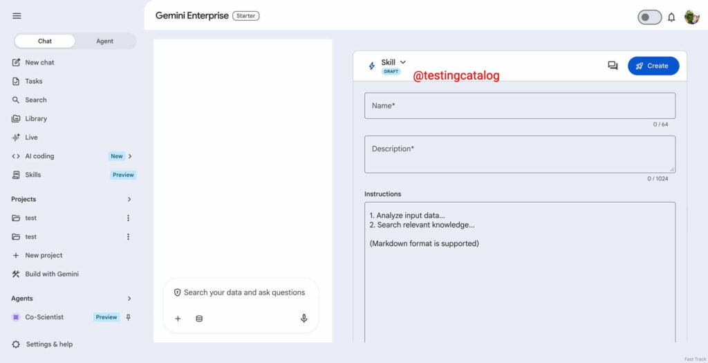 Google desenvolve Agent no Gemini para competir com Cowork 6 Botão require human review na interface do Agent