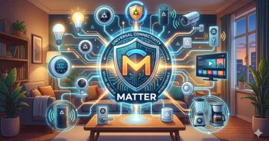 Casa inteligente conectada via protocolo Matter