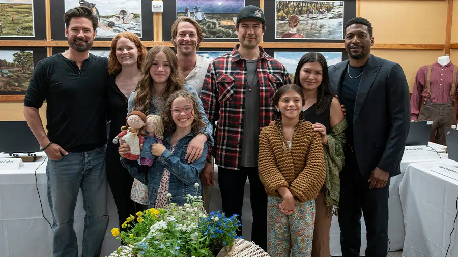 Little House on the Prairie da Netflix estreia em julho de 2026 9 Leitura de roteiro do elenco de Little House on the Prairie Netflix.