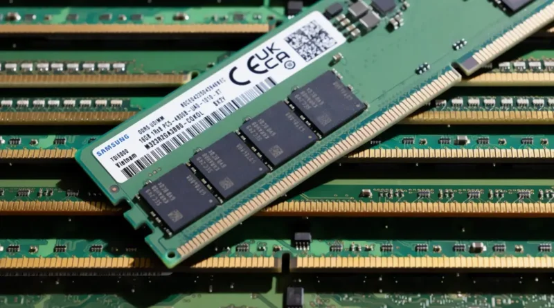Redução nos preços da memória DDR5 Reprodução/Samsung