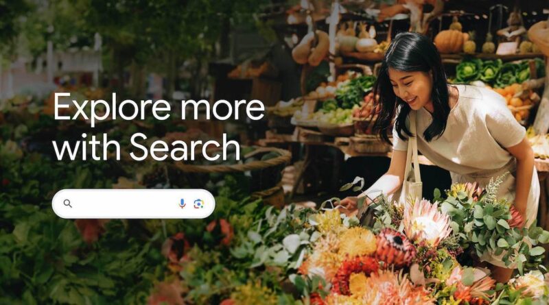 Google app para desktop interface principal com IA