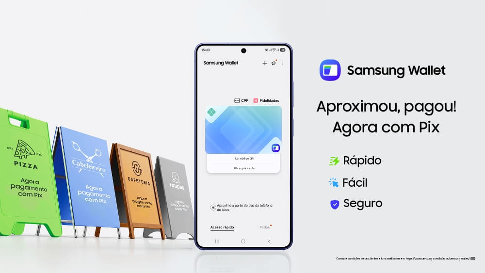 Samsung Wallet libera Pix por aproximação no Brasil 3 Samsung Wallet agora funciona com Pix
